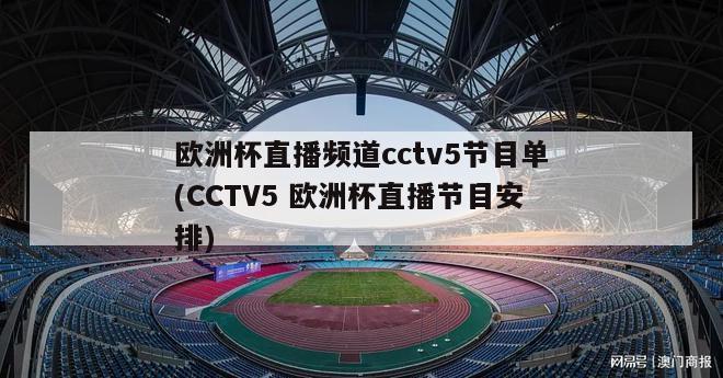 欧洲杯直播频道cctv5节目单(CCTV5 欧洲杯直播节目安排)